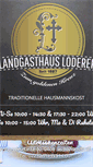 Mobile Screenshot of gasthaus-loderer.at